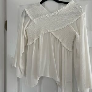 Vici Dolls Elegant White Women's Top